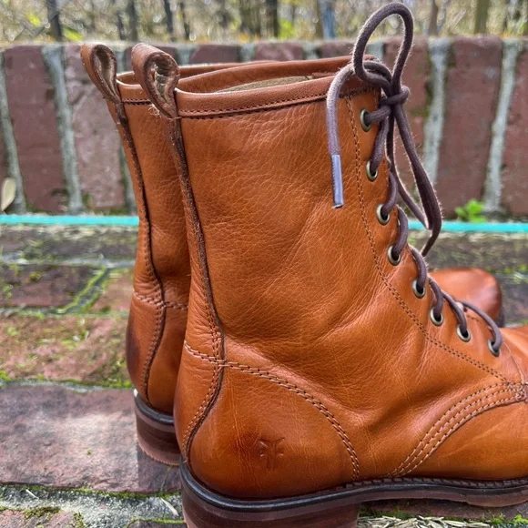 Frye Veronica Combat Moto Boots - Picture 8 of 8